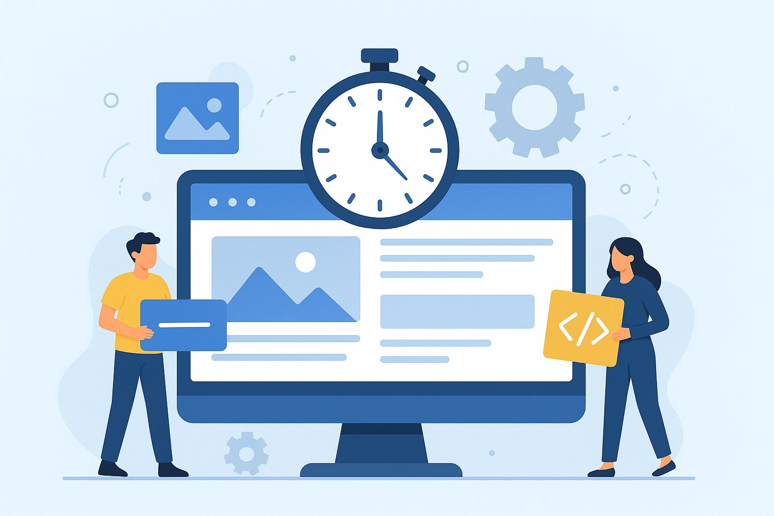 Conception web rapide : un site en 4 semaines