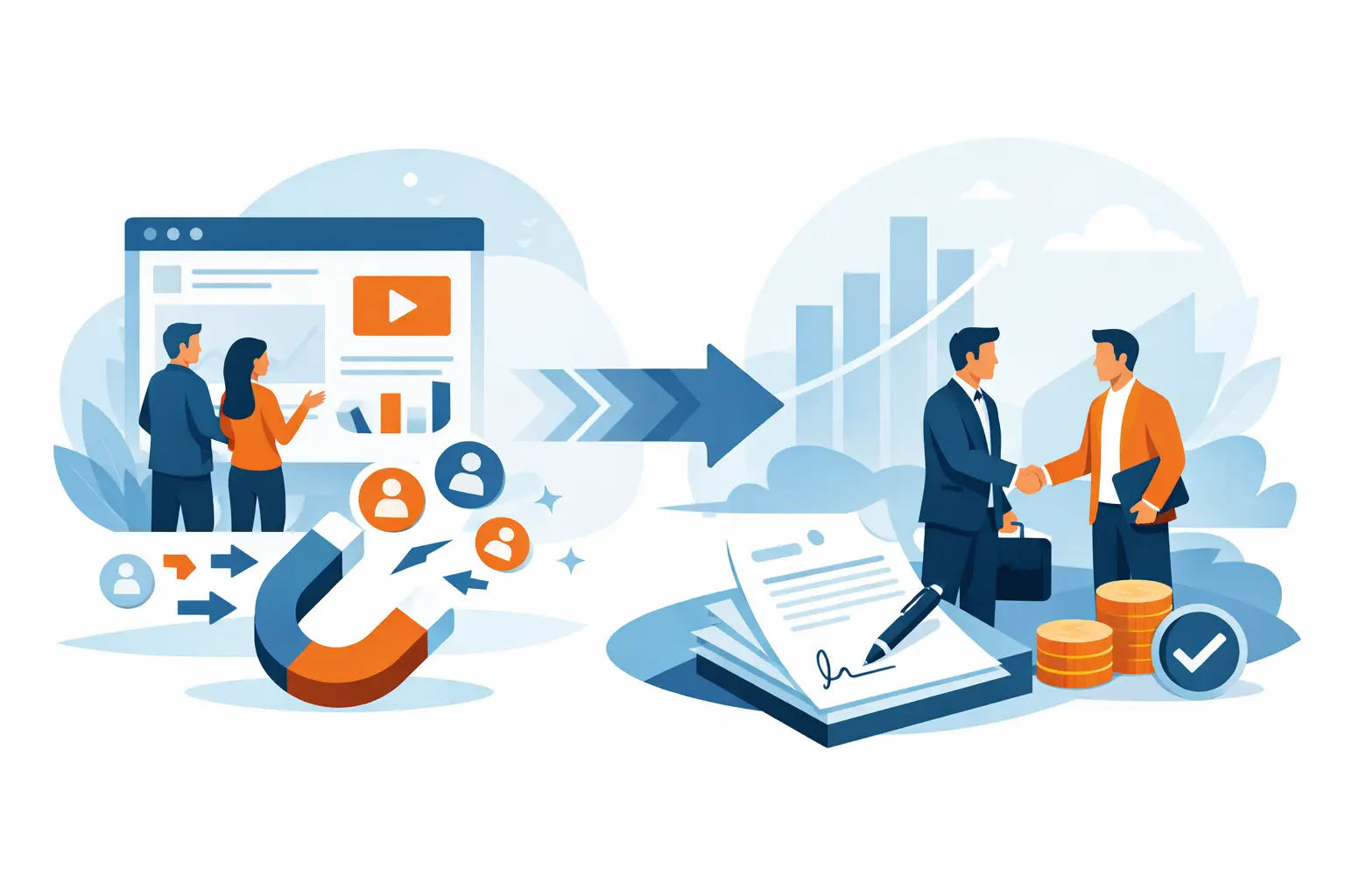 Comment convertir trafic en contrats