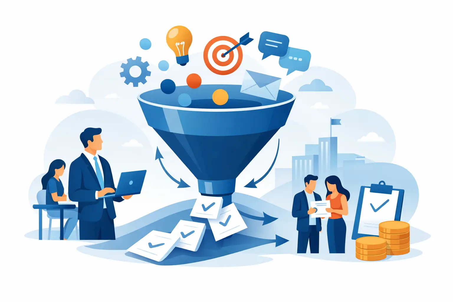 Guide entonnoir soumission entrepreneur