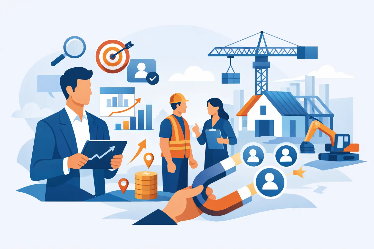 Système acquisition clients bâtiment efficace