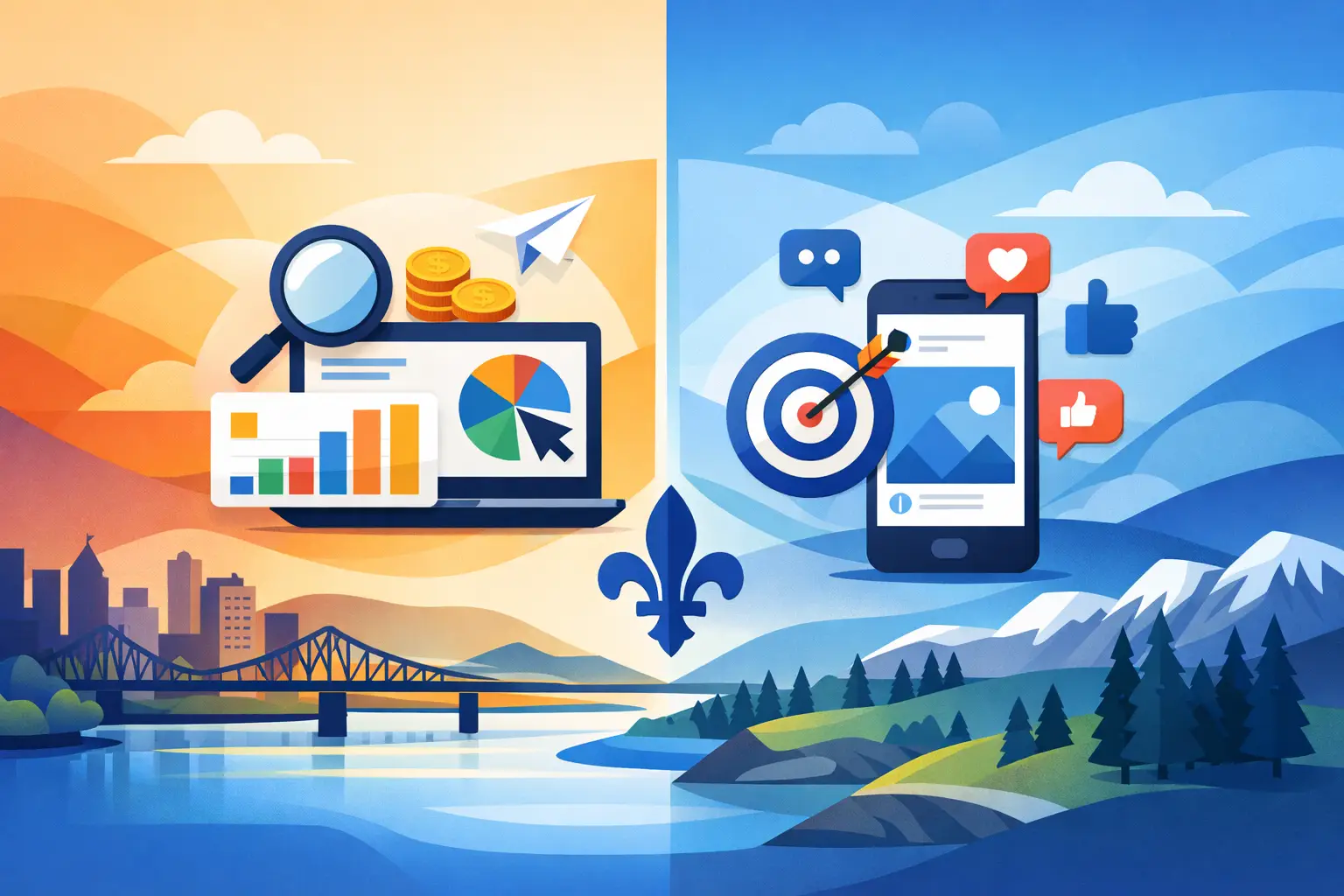 Google Ads ou Meta Ads : quoi choisir au Québec?