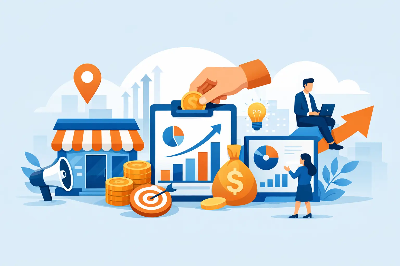 Comment rentabiliser un budget publicitaire local