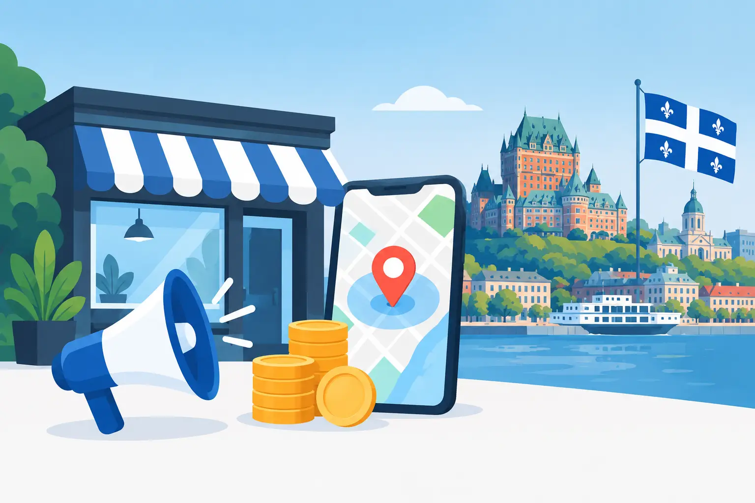 Combien investir en publicité locale au Québec?